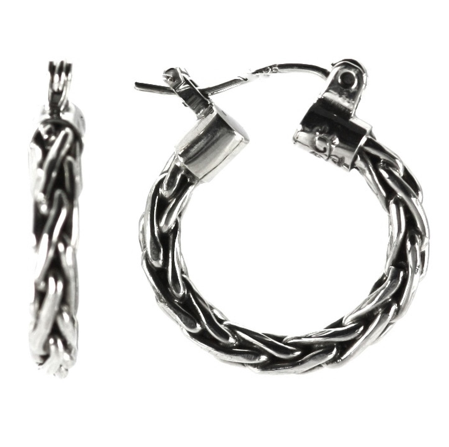 Sterling silver earrings.