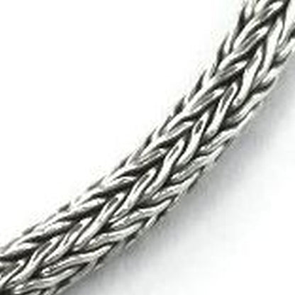 TN2m20-22" Herringbone Necklace. Fine Woven Chain.