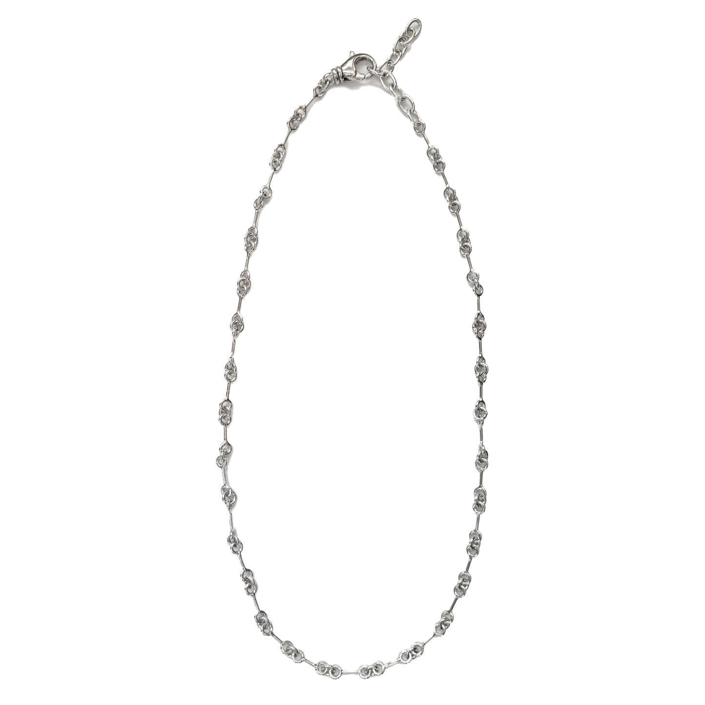 N752 KASI .925 Sterling Silver Lightweight Link Necklace