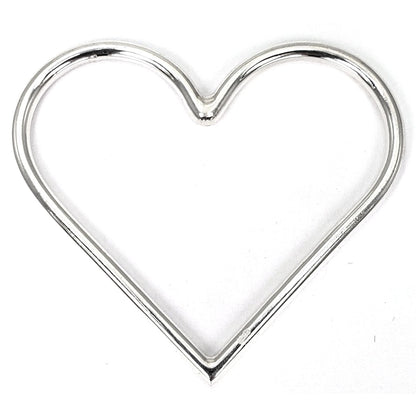 P790 SURA .925 Sterling Silver Heart Pendant from Bali