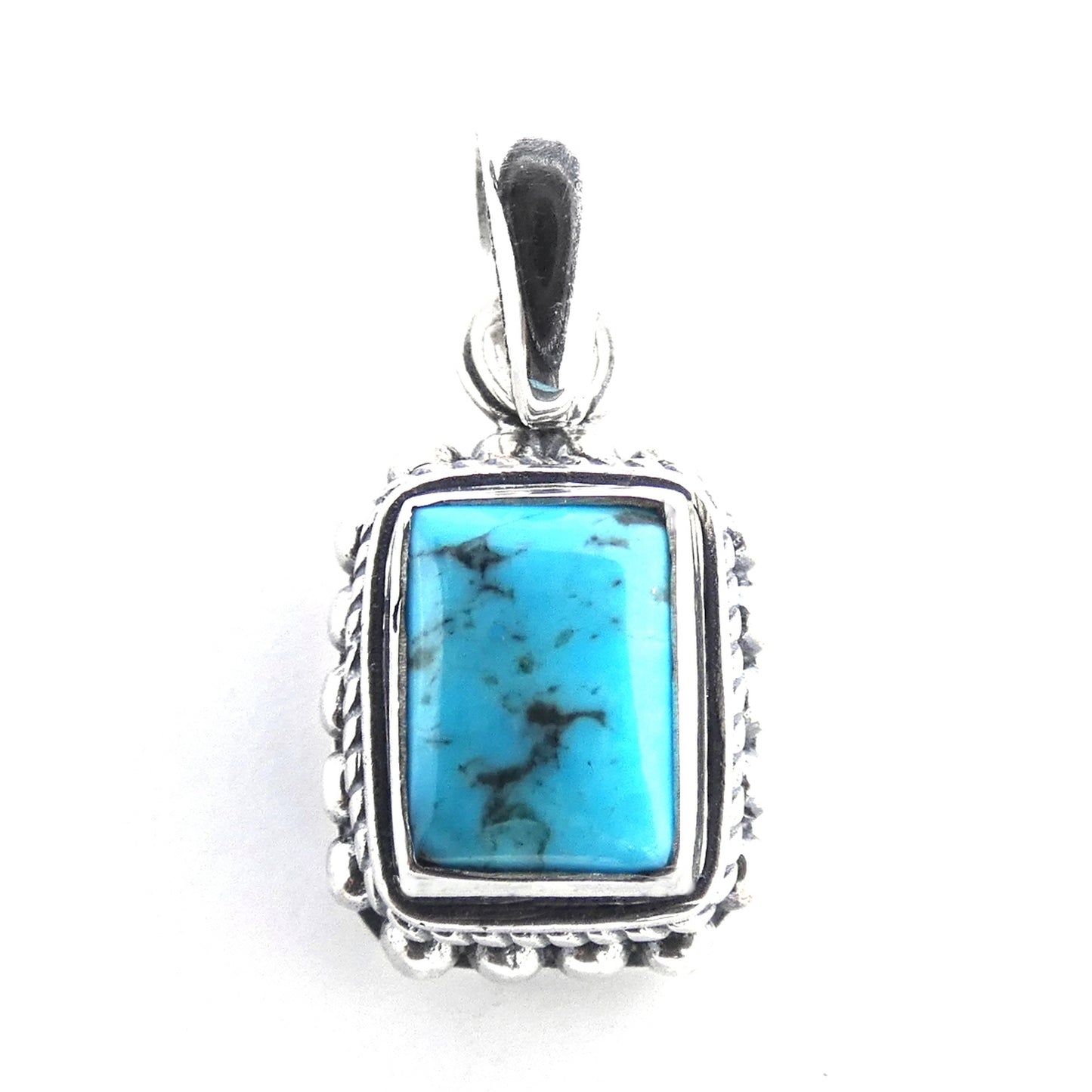 P001TQ LIMITED Sterling Silver Pendant with Turquoise