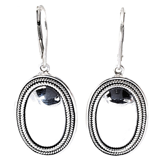 Sterling silver earrings.