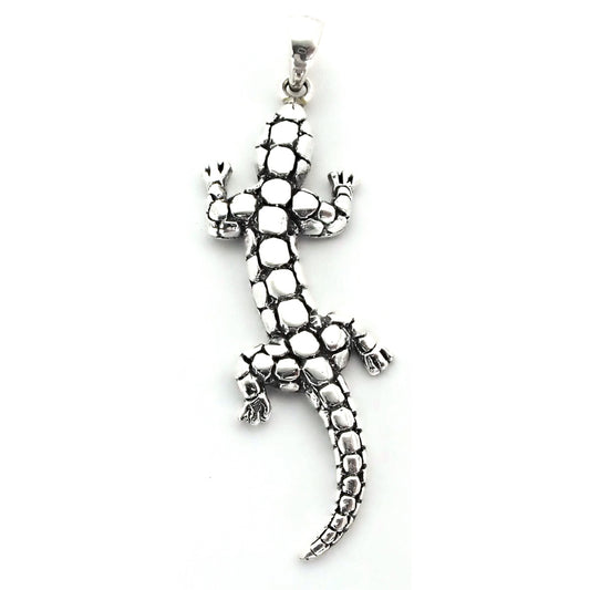 P770 SOHO Sterling Silver Gecko Pendant