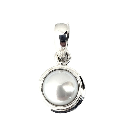 P745PL PADMA .925 Sterling Silver Pearl Pendant
